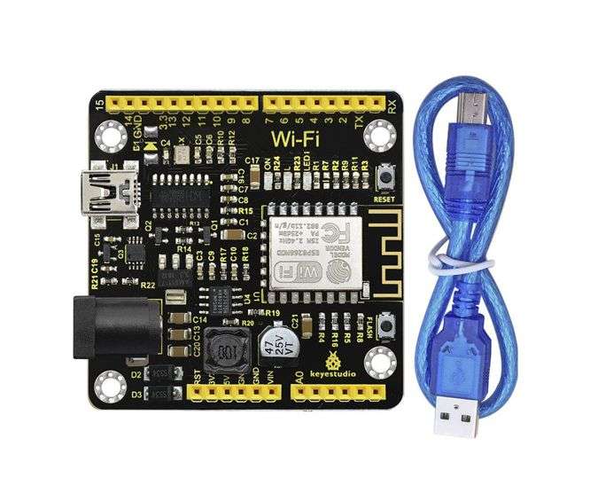 Esp8266 Wi Fi Development Board + Usb Cable Ks0354