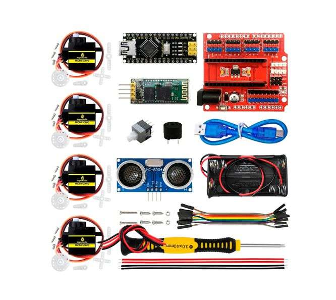 Diy Project Starter Kit For Otto Robot Ks0358