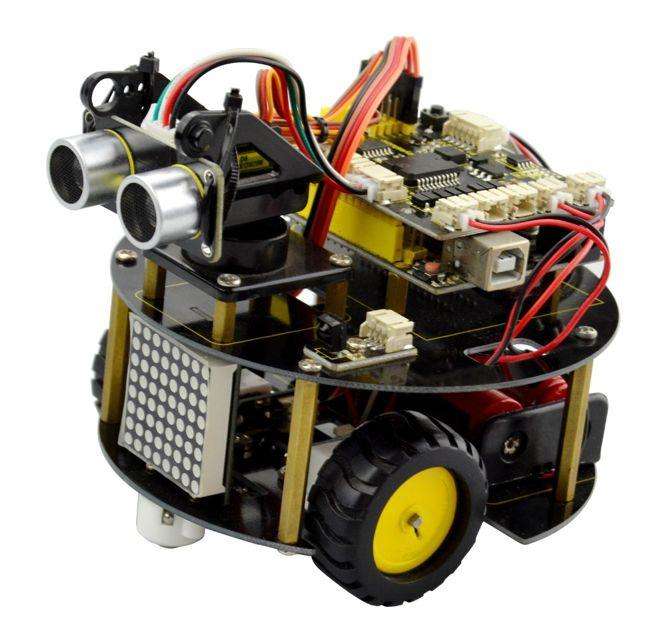 Smart Little Turtle Robot Car Kit V2.0 Unassembled Ks0364