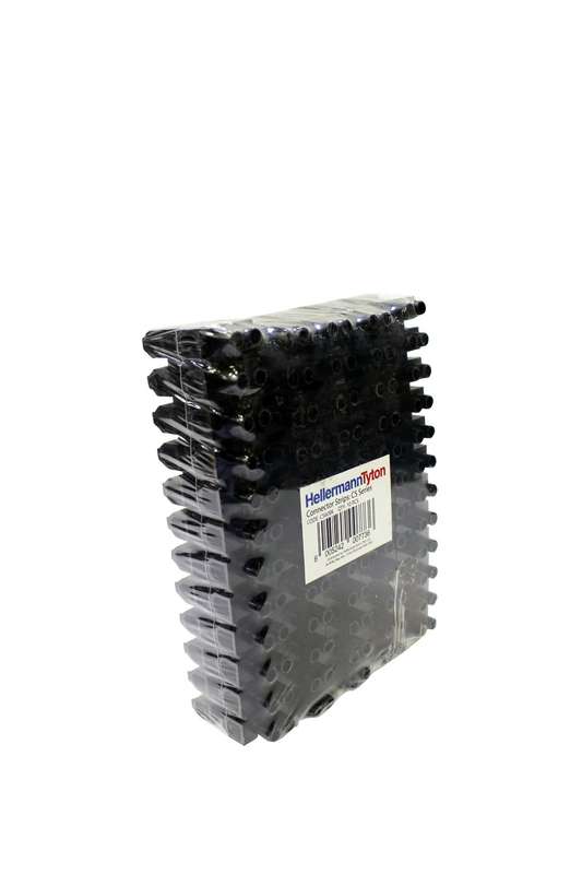 Connector Strip Black 60 A P/10 Hellerman