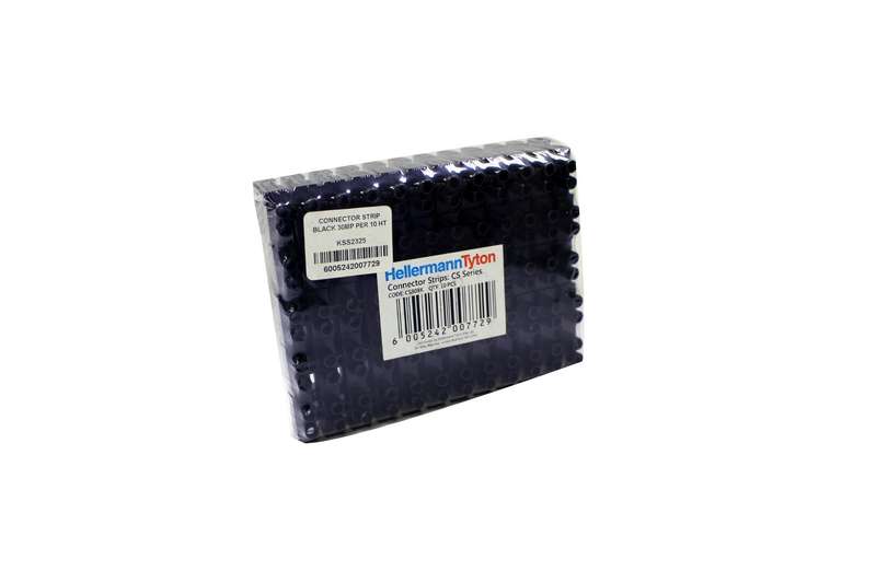 Connector Strip Black 30 A P/10 Hellerman
