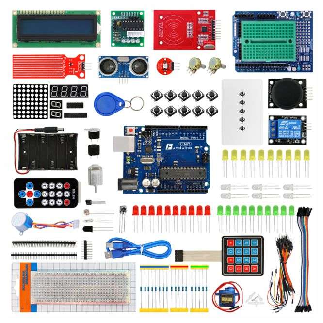 Funduino Development Kit For Arduino Kt0055