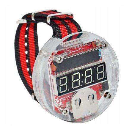 Diy Wrist Wearable Clock Kit Unassembled Kt0067 / 18....