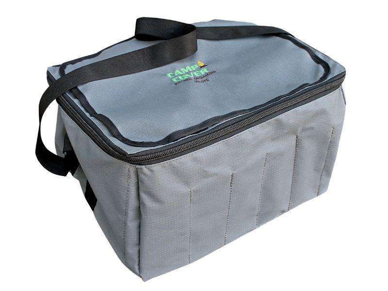 Camp Cover Kitchen Organiser Deluxe Ripstop Charcoal