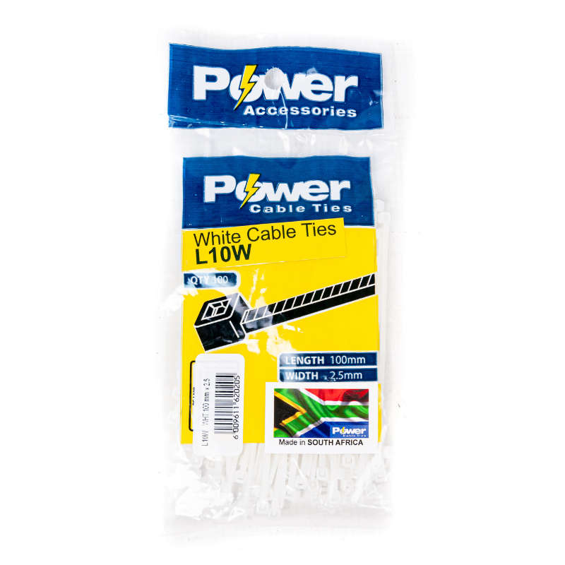 Seagull Industries (S) Power Cable Ties 100mm X 2.5mm Pk 100