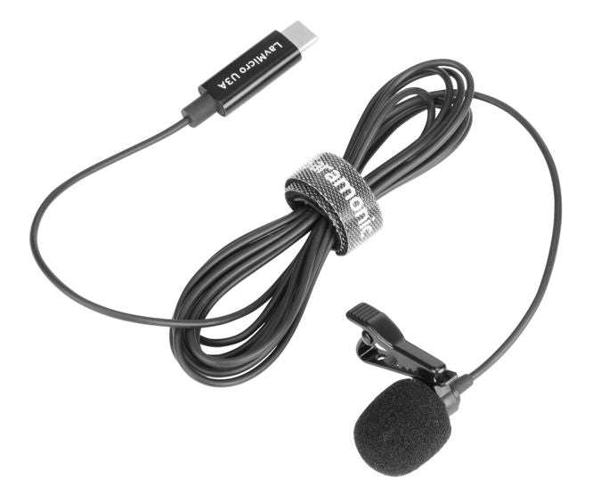 Clip On Microphone W/ Usb C For Android Device Lavmicro U3 A