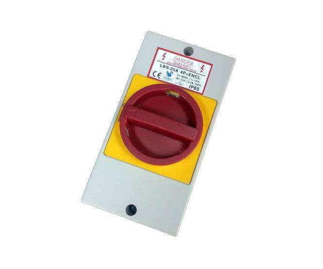 Load Breaking Switch 40 A 4 P+Enclosure Lbs 40 A 4 P Encl