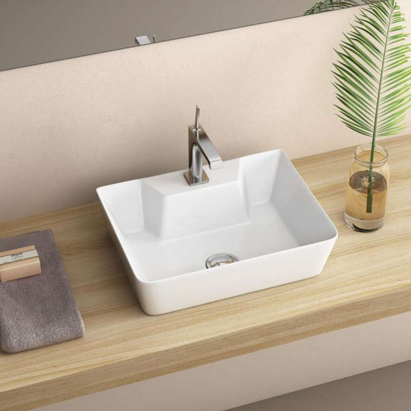 Basin Free Standing Orion 1 T/H Sq 520 X420 X115 Mm