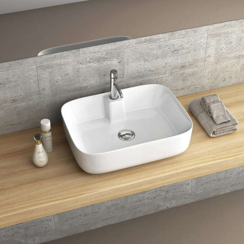 Basin Free Standing Twilight 0 T/H Sq 480 X380 X145 Mm
