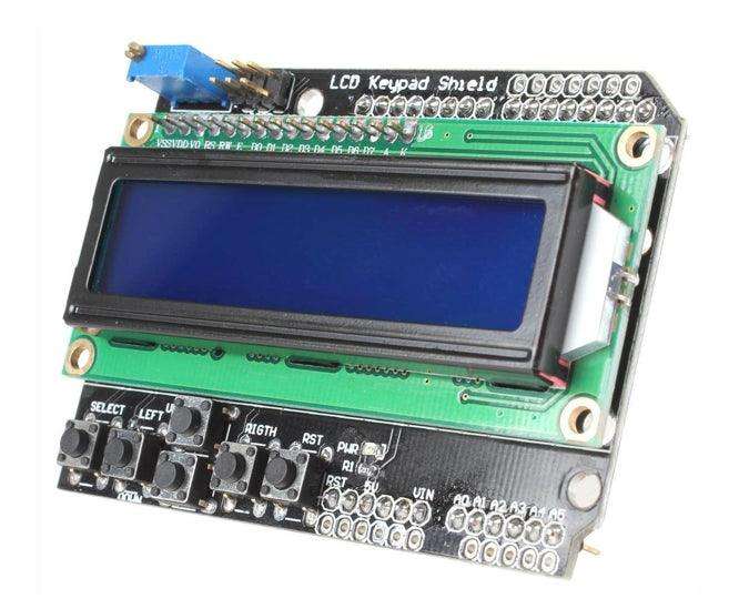 Lcd Display + Keypad Shield For Arduino Lcd1602 Kp