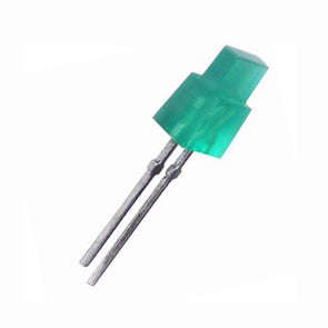 Rectangular Led 1x5mm Di Green 50mcd Led 3 Di Gr