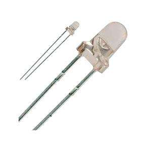 Led 3mm Cl Gr 560nm 20mcd Bl B9341 W