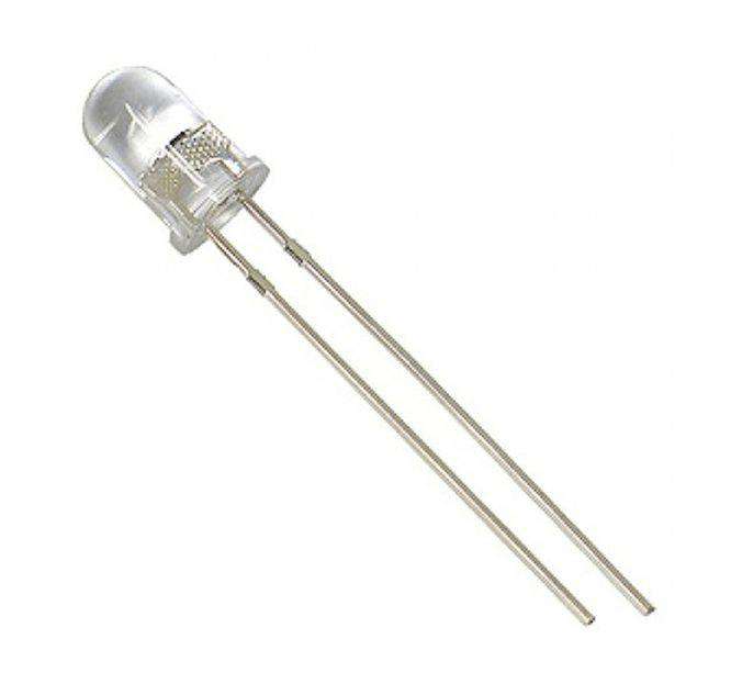 Led 3mm Cl Violet Rnd 300mcd 30 Deg Leg=16mm 210118