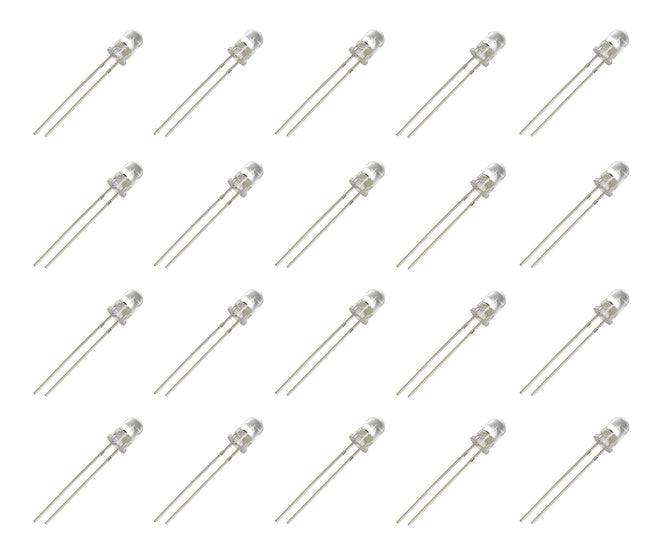 Led 5mm Cl Red Rnd 12 Kmcd 15 D 1 K/Bag 5 R3 Vc A15 U625