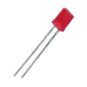 Rectangular Led 2.0x5.0x 7.8mm 0.5" Di Rd Bl R4522