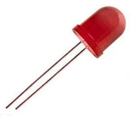 Led 10mm Difused Red Lm2 Mr01 D
