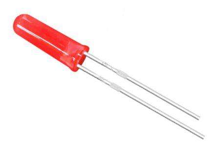 Led 5 Mm Red Rnd High Head 600 800mcd 90 D 181416
