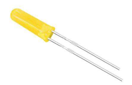 Led 5 Mm Yellow Rnd High Head 600 800mcd 90 D 181418