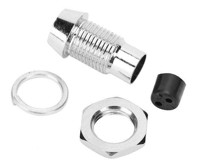 Led Holder 3mm Chrome Concave R733 X1
