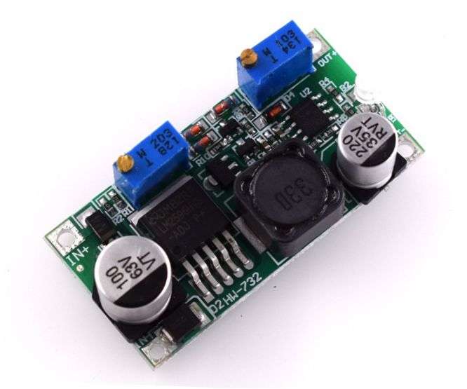 Dc Dc Buck Adjust. Converter In=4.5 To 50 V Out=@ 3 A Hw 732 Lm2596 Hv