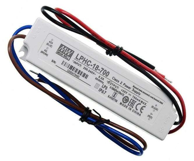 Power Supply Encl. Led Driver I=220 O=6 25 0.7 A 18 W Lphc 18 700