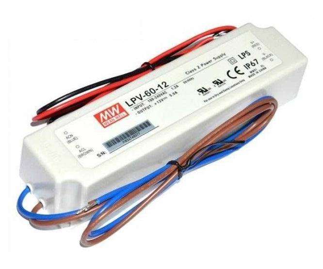 Power Supply Encl. Led Driver I=220 O=12 V 5 A 60 W Lpv 60 12