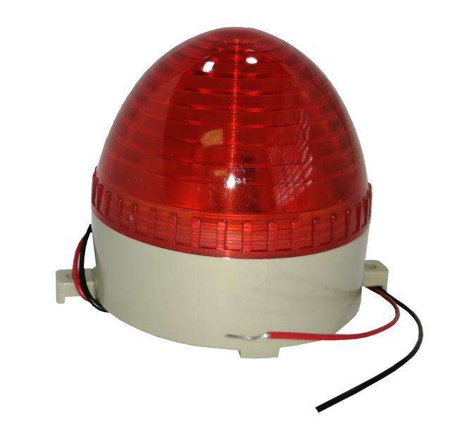Strobe / Beacon Led Light 220 Vac 2 W D=70mm Red Scr Lte 3072 Ac220 V R