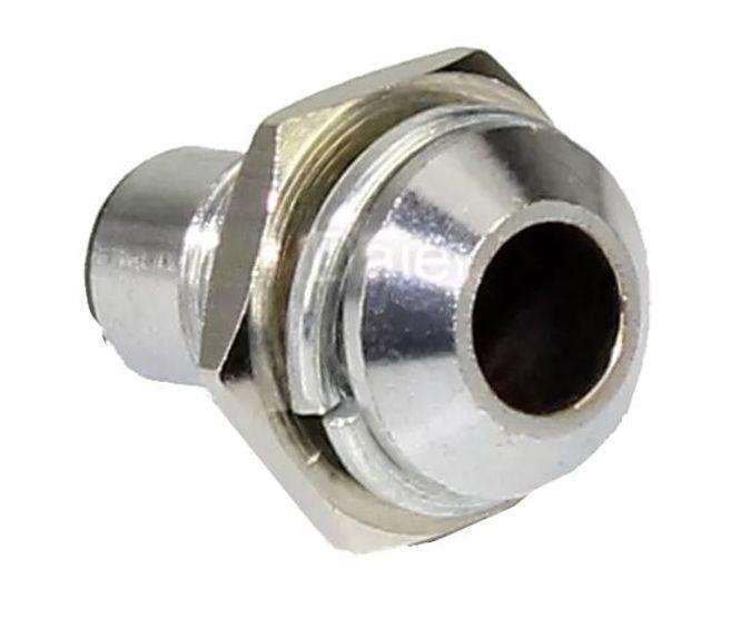 Metal Led Holder 5mm Chrome Convex Lty M8 Dz V