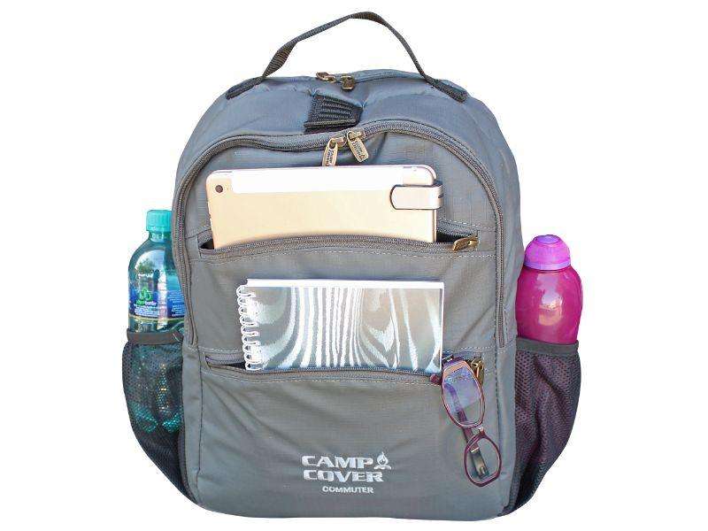 Camp Cover Laptop Backpack Commuter Ripstop Charcoal
