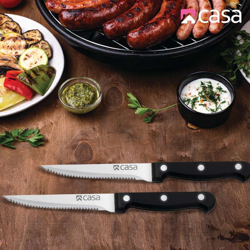 4 Pc Steak Knife Set Como