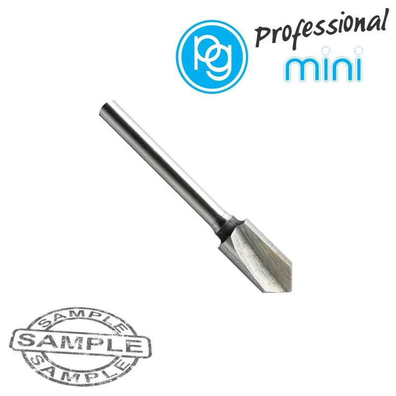 Hss Router Bit 6.4 Mm. V Grov.Sh3 Mm