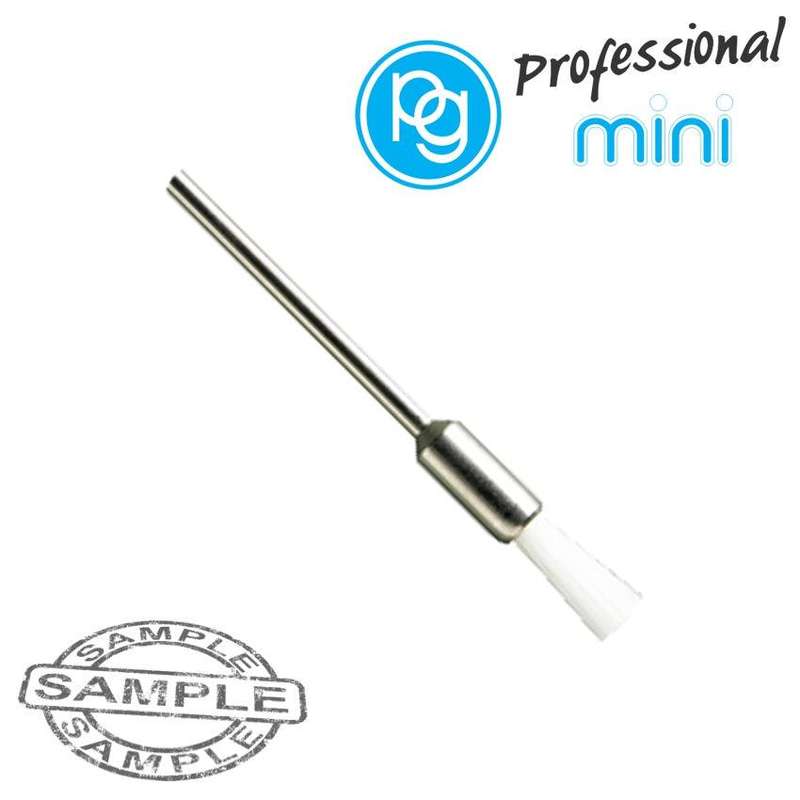 White Nylon End Wire Brush 5 Mm. 2.35 Mm