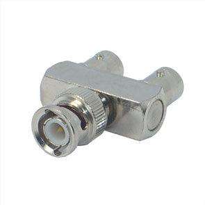 Adapter Bnc Plug To 2 X Bnc Socket Str T Junction M55792