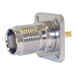 Tnc Socket Bulkhead Teflon 4 Hole M5766 T