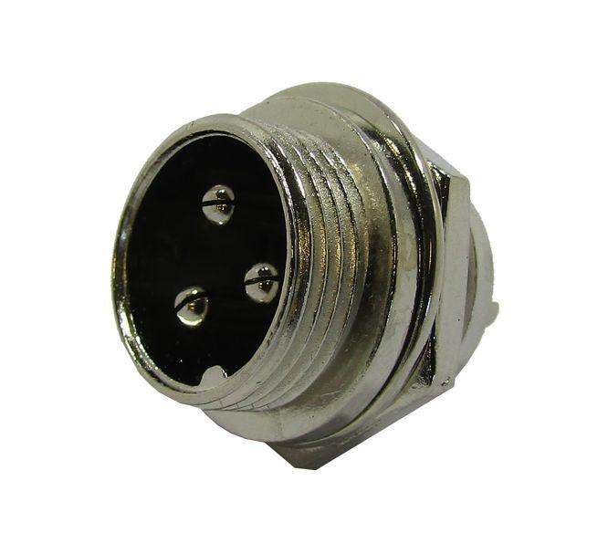 M16 3 W P/M Mic Plug 5 A 125 V Aviation Connector M5902 B