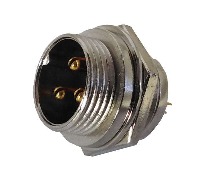 M16 3 W P/M Mic Plug 5 A 125 V Aviation Connector Gold Pins M5902 Bx