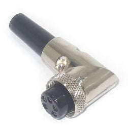 M16 Socket R/A 5 Pin For Microphone M590300 D