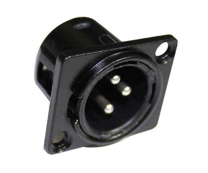 Plug / Male Xlr 3 Pin P/Mnt M59115
