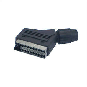 Plug Scart 20 W 45 Deg Crimp M5951