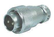 Circular Power Conn M22 2 W Plug In Line M595715 A
