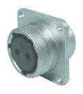 Circular Power Conn M22 2 W Socket Panel Mnt M595717 A