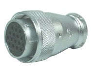 Circular Power Conn M30 20 W Socket In Line M595721 T