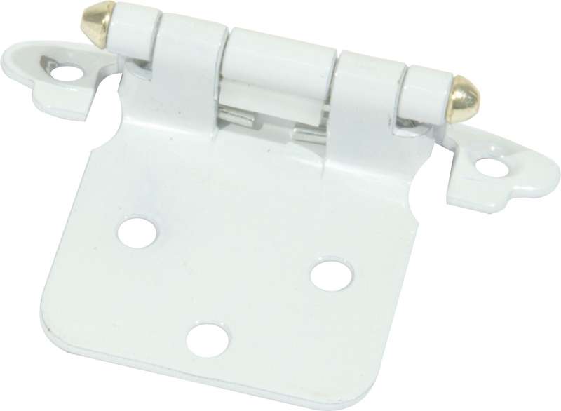 Mackie Hinge Self Close White/Gold 1 Pr