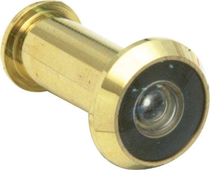 Mackie Door Viewer S/Brass 180 Deg