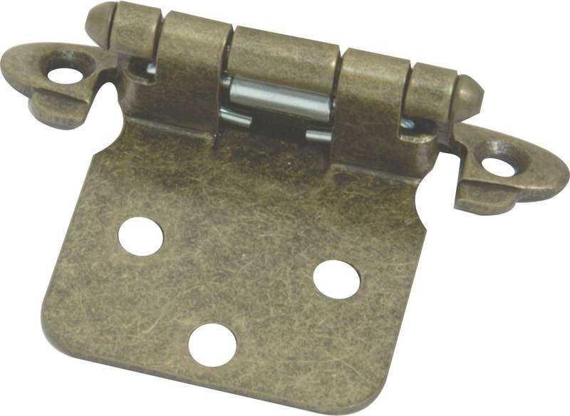 Mackie Hinge Self Close Antq/Brass 1 Pr