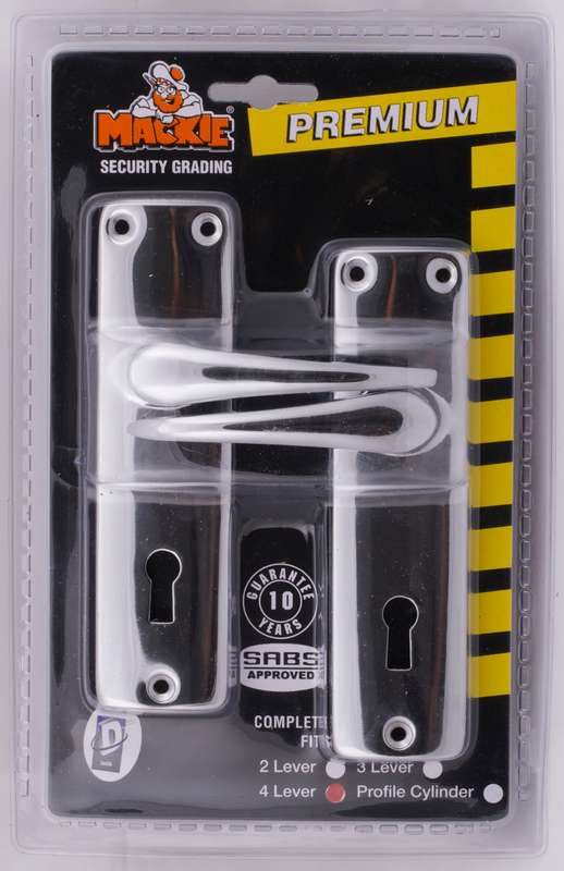 Mackie Lockset Mortice Cp W/Hd Hndls 4 L