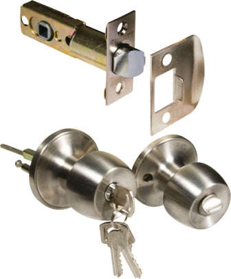 Mackie Lock Set Entrance Ss