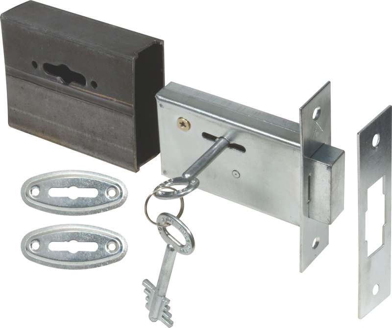 Mackie Security Gate Lock W/Oper Box