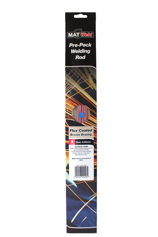 Matweld P/P Rods Brazing Flux 3 Mm P/5