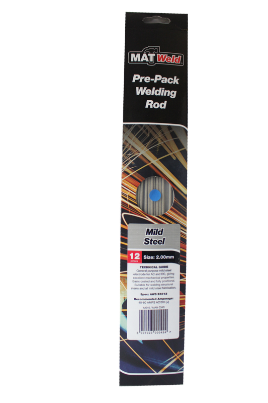 Matweld P/P Rods M/Steel Gp 2 Mm P/12